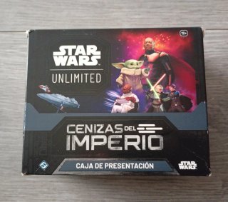 Caja juego de cartas Presentación Star Wars Unlimi