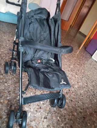Silla de Paseo Asalvo Baby Tokio Negra