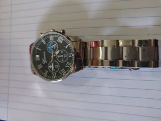 Reloj de pulsera Geneva plateado