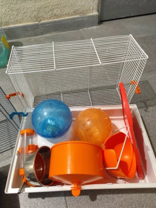 Jaula para Hámster con Accesorios