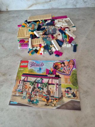 LEGO Friends 41344 Tienda de Andrea desmontado