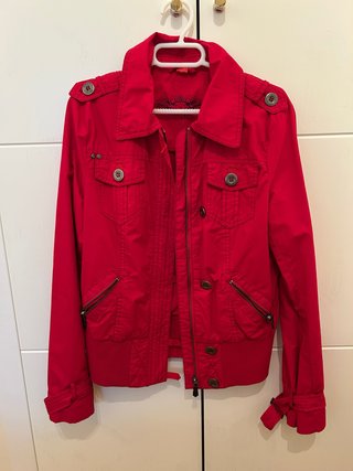 Cazadora Entallada Esprit Roja