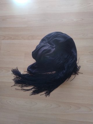Mantón para Traje de Flamenca Negro