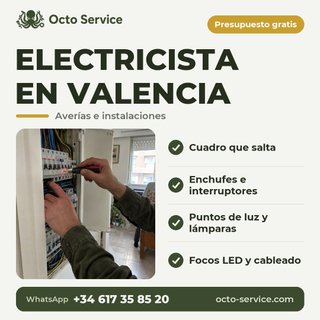Electricista Valencia | enchufes, luces, cuadro