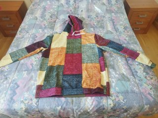 Sudadera con Capucha Multicolor