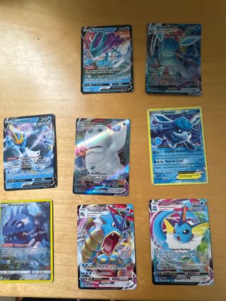 Lote de 8 Cartas Pokémon