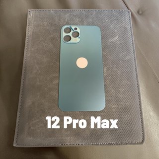 Cristallo posteriore iPhone 12 Pro Max Pacific Blue