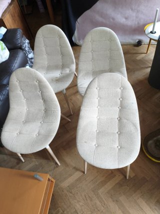 Set de 4 sillas de comedor
