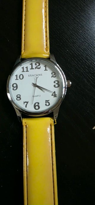 Reloj Exactime con Correa Amarilla