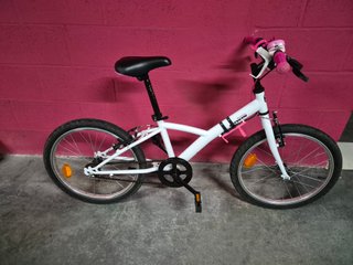 Bicicleta Infantil 20 Pulgadas Blanca