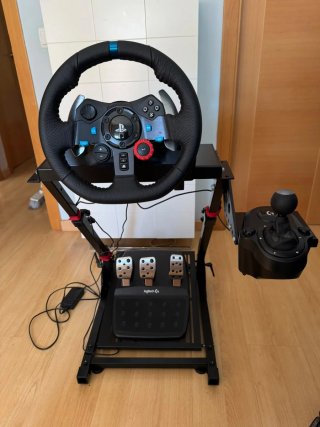 Volante Logitech G29 con Soporte, cambio y juegos