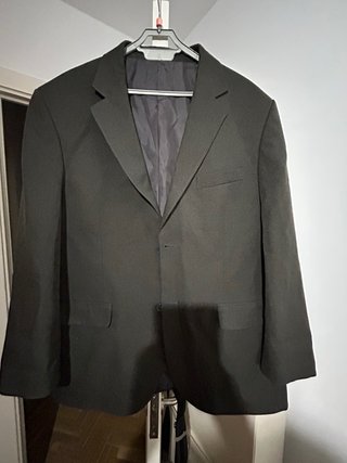 Chaqueta Americana Hombre gris oscura