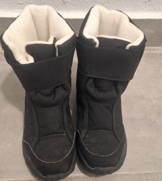 Botas de Nieve Negras Talla 35