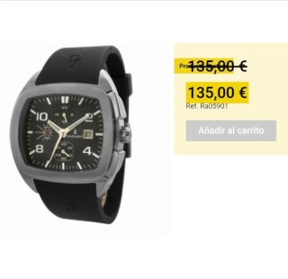 VENDO CAMBIO Reloj Radiant con  cronografos Correa