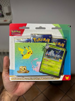 Pack Pokémon 30 Aniversario con Pegatinas