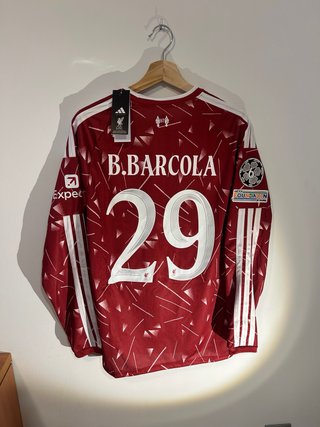 Camiseta Liverpool FC B.Barcola #29
