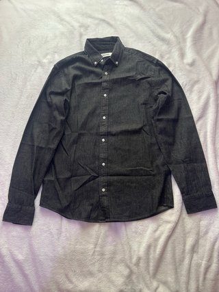 Camisa Negra Jack & Jones