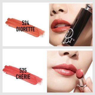 2 Barras de Labios Dior Addict 524 y 525