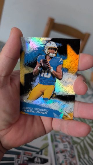 Carta Topps Justin Herbert Los Angeles Chargers