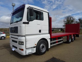 MAN TGA 410-CAMIONES PORTAMAQUINARIAS
