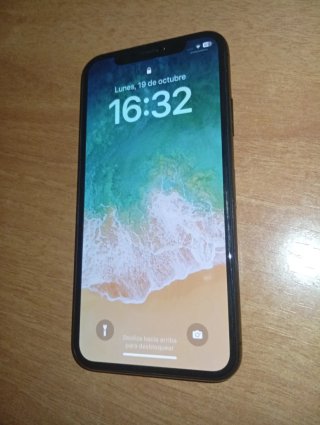 iPhone X 64GB Gris Especial,Batería 100% + Caja
