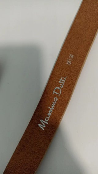 Cinturón de Piel Massimo Dutti mujer