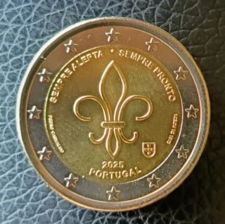 Moneda 2 Euros Portugal 2025 UNC