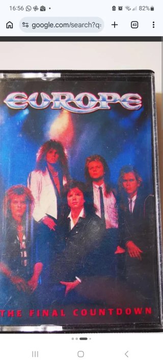 Cinta de Cassette Europe - The Final Countdown