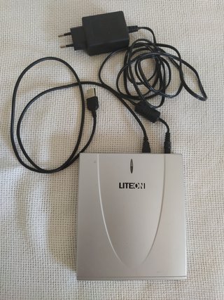 Grabadora Externa DVD/CD LITE-ON Rewritable Drive