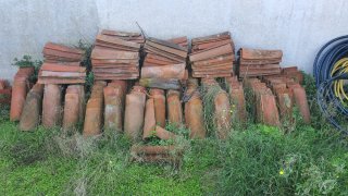 Lote de 550-600 Tejas Antiguas