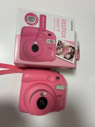 Cámara Instantánea Fujifilm Instax Mini 9 Rosa