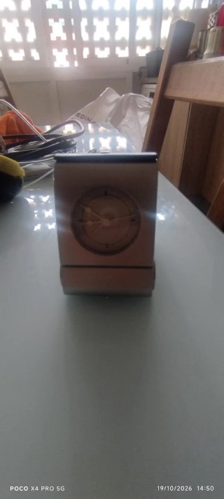 Reloj Despertador Plateado