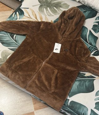 Sudadera Polar Nike Marrón