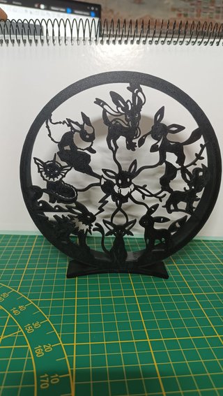 Decoración 3D Eevee y Evoluciones