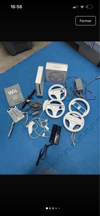 Pack Nintendo Wii + Mario Kart + Accesorios