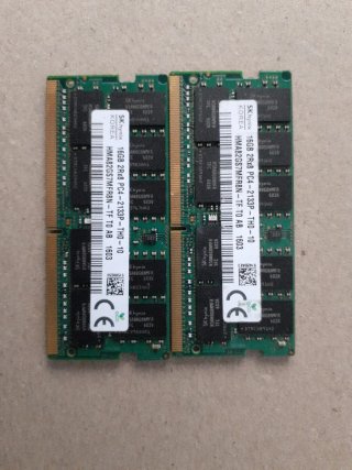 2× 16GB DDR4 SO-DIMM 2133MHz