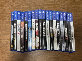Lote de 16 Juegos para PS4