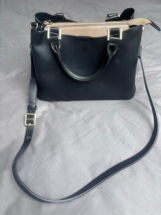 Bolso Parfois Negro y Beige