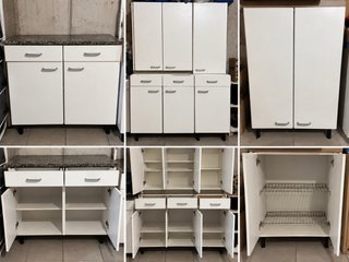 Conjunto de Muebles de Cocina Blancos