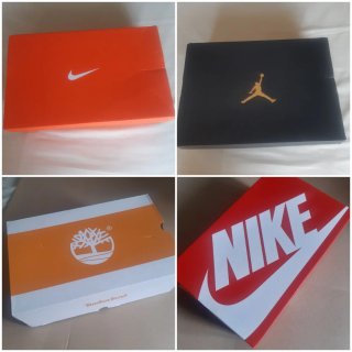 Cajas de zapatillas NIKE, AIR, TIMBERLAND