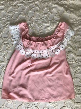 Vestido de Verano Rosa Talla Única