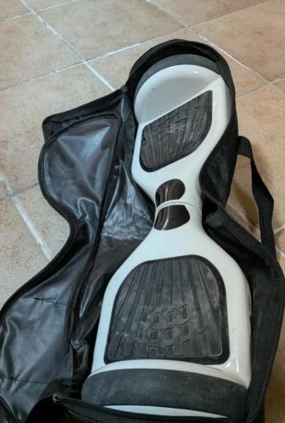 Hoverboard Blanco con Funda de Transporte