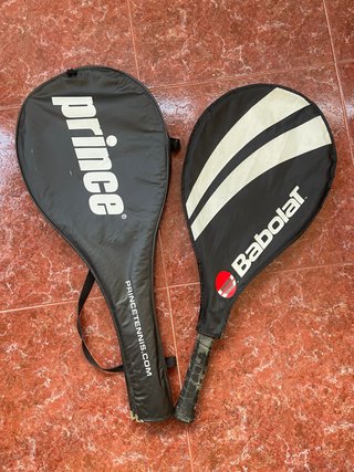 2 Raquetas de Tenis con Funda