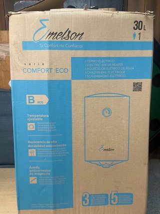 Termo Eléctrico Emelson 30L Comfort usado 1 mes