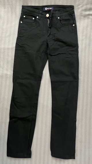 Jeans slim Negro