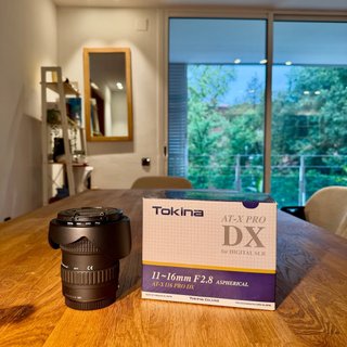 Objetivo Tokina 11-16mm F2.8 para Canon