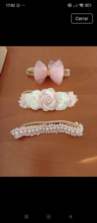Pack de 3 Diademas Decoradas
