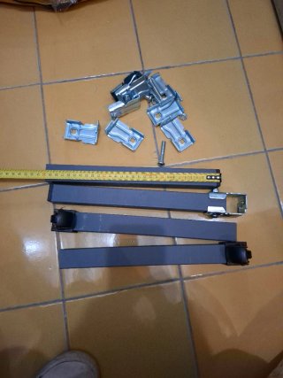 Set de 4 Patas para Somier de 30 cm 3x3 cm