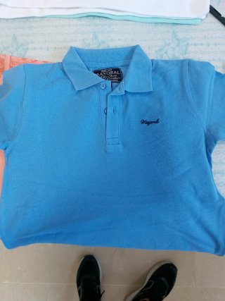Polo Mayoral Azul Talla 8