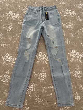 Pantalones Vaqueros Desgastados